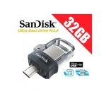 CLE USB SANDISK DUAL DRIVE USB TYPE C M3.0 32GO GREY & SILVER