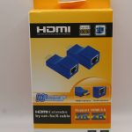 2 pcs 4K Q 1080P 3D HDMI Extender Over Single RJ45 Cat 5e/6