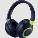 Oraimo BoomPop2S Casque supra-auriculaire sans fil à réduction de bruit, autonomie de 50 heures, basses profondes puissantes, personnalisation via une application, connexion double appareil, idéal pour les voyages