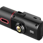 Caméra de voiture double objectif HD couches avec stationnement à vision