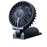 oraimo SmartHandheldfan 4 vitesses réglables pliables et mousquetons doubles lames et ventilateur à vent fort