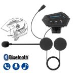 Casque Bluetooth sans fil pour moto BT12, Kit d'appel mains libres, stéréo, Anti-interférence, écouteur étanche, nouveau