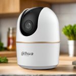 DAHUA Hero A1 Indoor Pan/Tall et dispose d'un appareil photo mégapixel avec une bandoulière