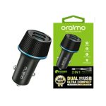 Oraimo Chargeur de Voiture Double Port USB Fast Charging I OCC-21D