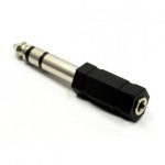 Adaptateur Jack 6,35 mm Mâle vers 3,5 mm Femelle – Convertisseur Audio Universel