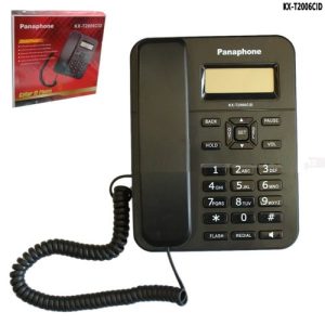Panaphone Telephone fixe filaire  identification Apel haut parleur grand écran