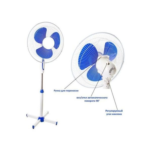 Ventilateur sur Pied ELITE – Performance et Élégance pour un Air Rafraîchi – Image 2