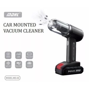 Aspirateur à main rechargeable 4 en 1 120 W pour voiture, maison et bureau