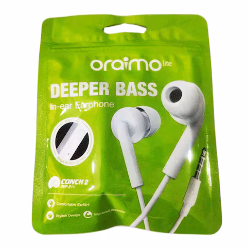Oraimo OEP-E11 – Écouteurs In-Ear Stéréo avec Basses Renforcées