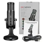 Pack Microphone USB RVB + Couteau Multifonction – Performance & Praticité réunies  📝 Description :