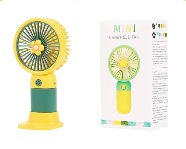 Mini Ventilateur Portable – Compact, Silencieux et Rechargeable