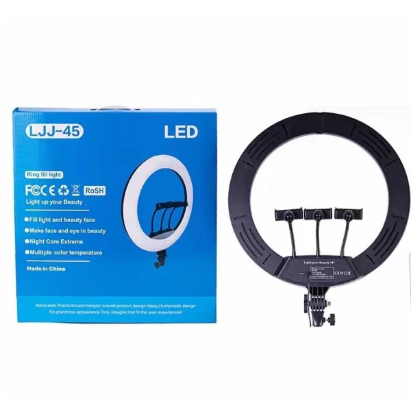 Anneau Lumineux LED – Éclairage Professionnel pour Photo & Vidéo