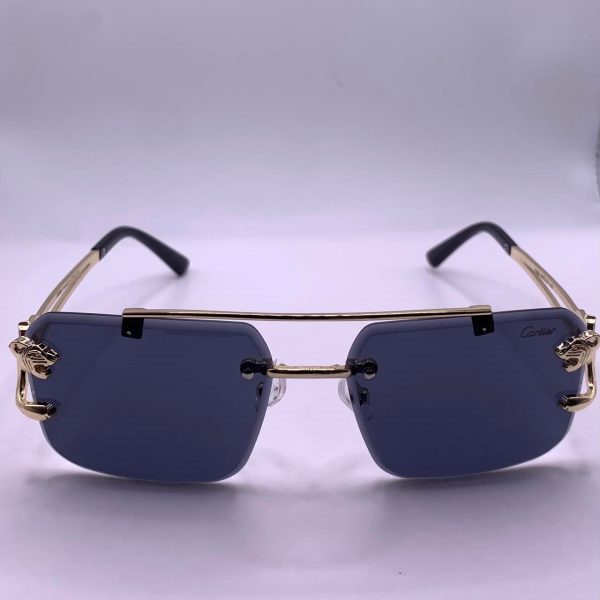 Lunettes de soleil Cartier – Élégance & Protection avec Boîte, Chiffon de nettoyage& streak-free GRATUITEMENT