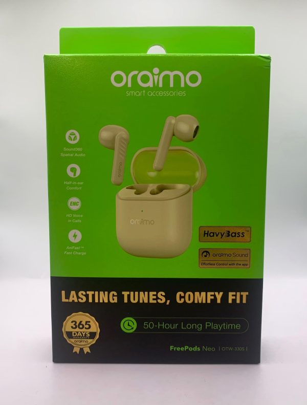Oraimo FreePods Neo – Écouteurs Sans Fil avec ENC  – Image 2