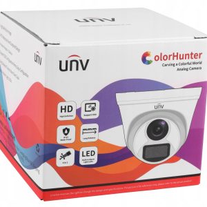Caméra Dôme 4-en-1 Uniview – 5MP | Objectif 2.8mm | Vision Couleur 20m