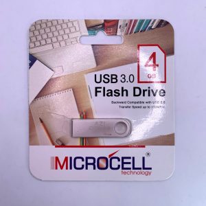 Clé USB MICROCELL – 4GB | Stockage Compact & Pratique