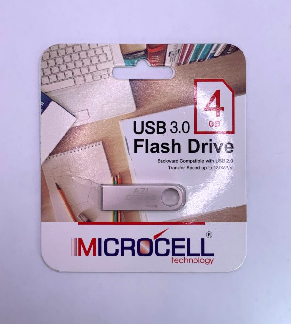 Clé USB MICROCELL – 4GB | Stockage Compact & Pratique