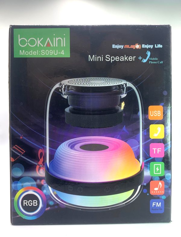 Mini Haut-parleur bokAini S09U-2 – Compact, Puissant & Portable