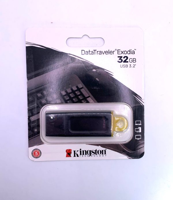 Clé USB KINGSTON – 32GB | Stockage Rapide & Fiable