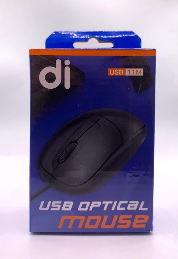 Souris Filaire di – Connexion Stable & Haute Précision