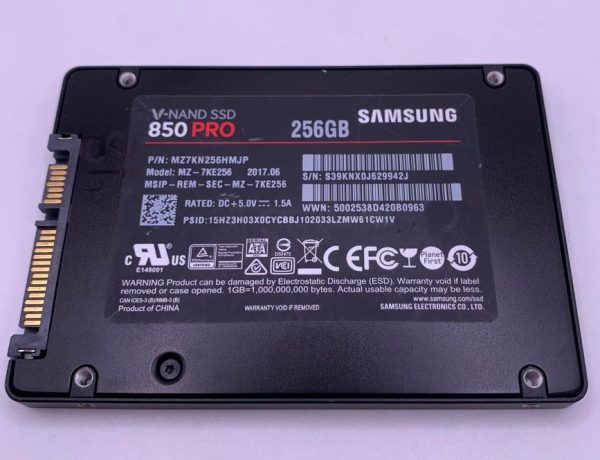 Samsung SSD 850 PRO 256 Go – Performance Pro & Fiabilité Longue Durée