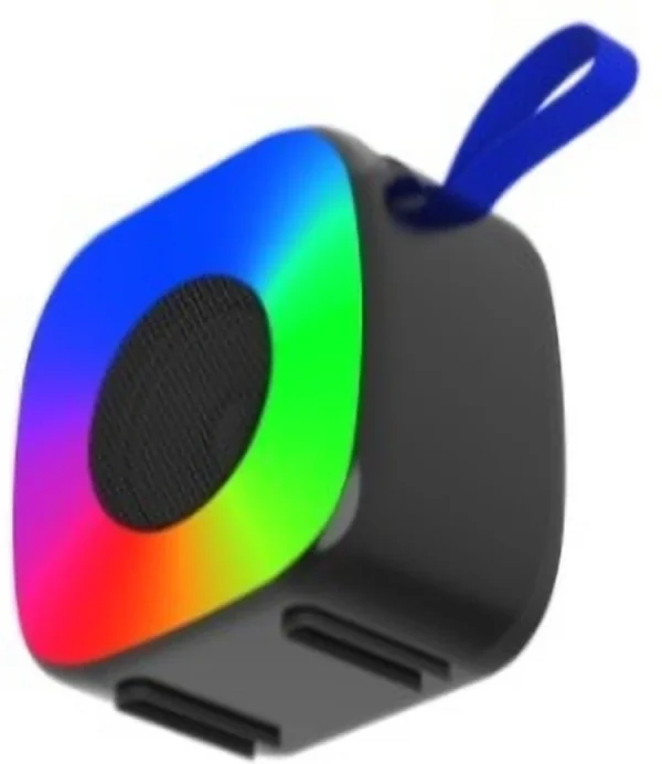 Enceinte Bluetooth Portable Mini – Bass Stéréo & Lumières LED RGB – Image 2