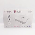 Tiger K55 TV Box – Android 14, Résolution 4K UHD + 12 mois d’IPTV inclus