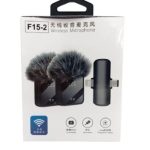 F15-2 Microphone Sans Fil – Son Clair, Portée Longue, Double Micro