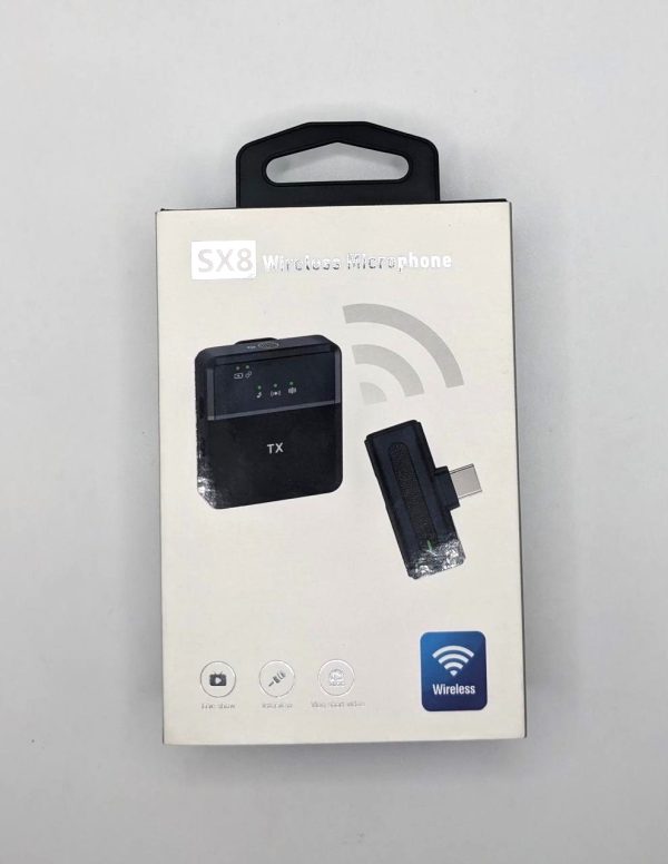 SX8 Wireless Microphone – High Quality & Clear Sound